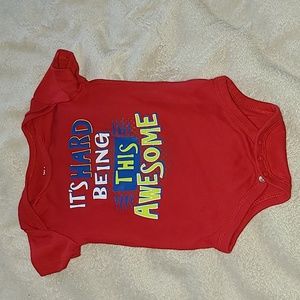 Kidgets Red Onesie